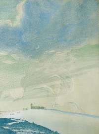 Castle on a Hill in Winter -  GILES